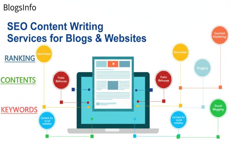 SEO-Friendly Content writing services for blogs and websites
