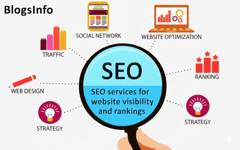SEO services for website visibility and rankings