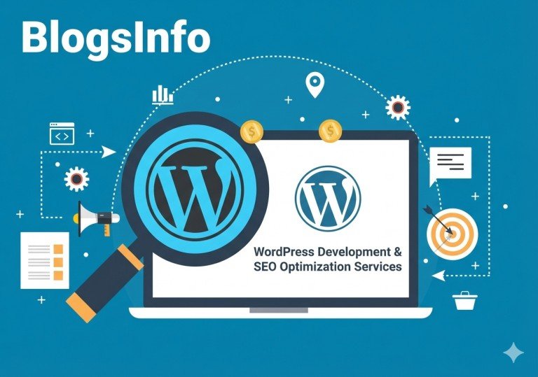 WordPress website and SEO services for performance and rankings